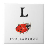 Ladybug Tegeltje (Voorkant)