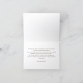 Ladybug Thank You Card Bedankkaart (Binnen)