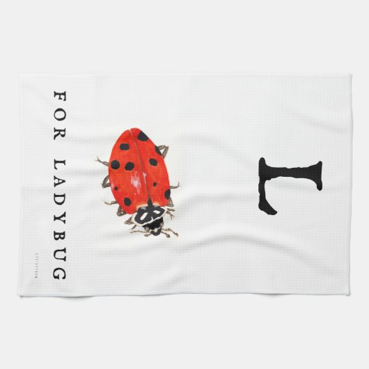 Ladybug Theedoek (Horizontaal)