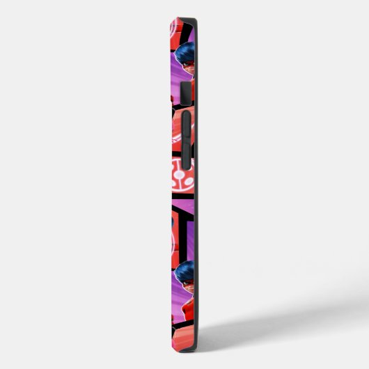 Ladybug & Tikki Patroon Case-Mate iPhone Case (Achterkant / Links)