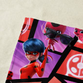 Ladybug & Tikki Patroon Strandlaken (In situ)