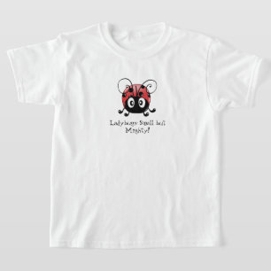Ladybug Tuin Party T-Shirt - Whimsical Design
