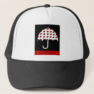 Ladybug Umbrella Design Trucker Pet