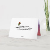 Ladybug Up Close Nature Carte photo (Dos)