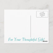 Ladybug Verjaardag Bedankt Briefkaart (Achterkant)