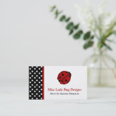 Ladybug-Visitekaartje Visitekaartje (Staand voorkant)