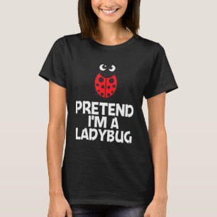 Ladybug voor mannen Ladybird Beetle Insect Anima T-shirt