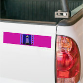 Ladybug-vuurtoren Bumpersticker (Op Truck)