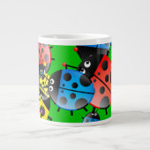 Ladybug Wallpaper Jumbo Beker (Voorkant)