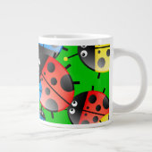 Ladybug Wallpaper Jumbo Beker (Rechts)