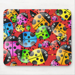 Ladybug Wallpaper Muismat