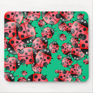Ladybug Wallpaper Muismat