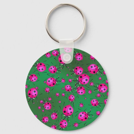 Ladybug Wallpaper Sleutelhanger (Voorkant)