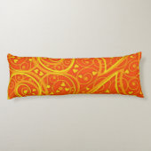 Ladybug Whimsey 3D Folk Art Lichaamskussen (Achterkant)