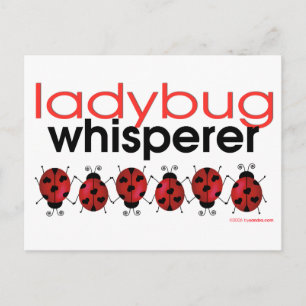 Ladybug Whisperer Briefkaart
