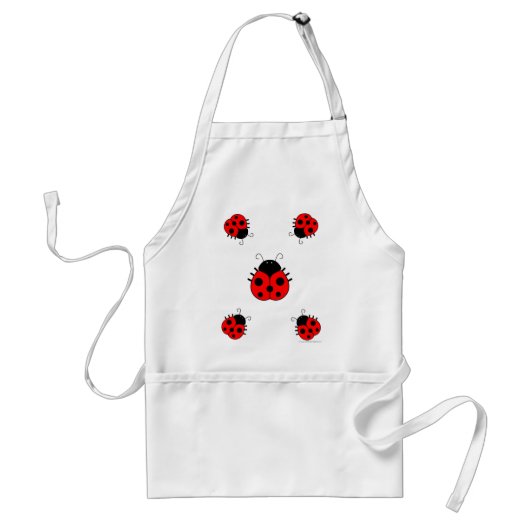 Ladybugs Apron Standaard Schort (Voorkant)