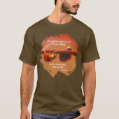 Ladybugs Attitude Inspirational Confucius Quote T-shirt (Voorkant)