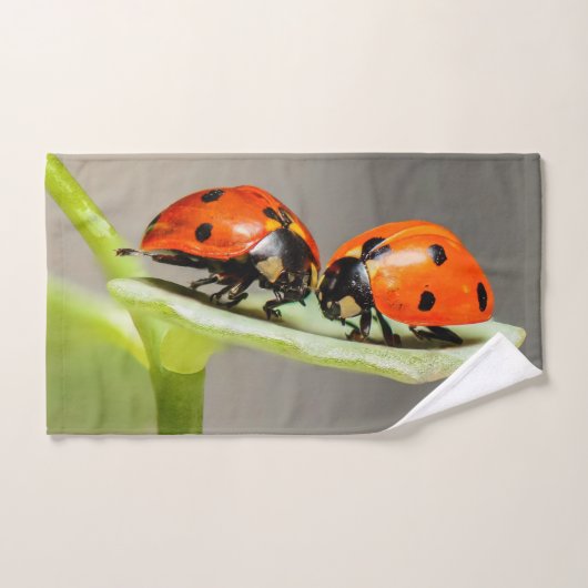 Ladybugs beetles diddoekset bad handdoek (Handdoek)