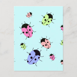 LADYBUGS BRIEFKAART