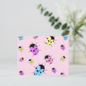 LADYBUGS BRIEFKAART (Staand voorkant)