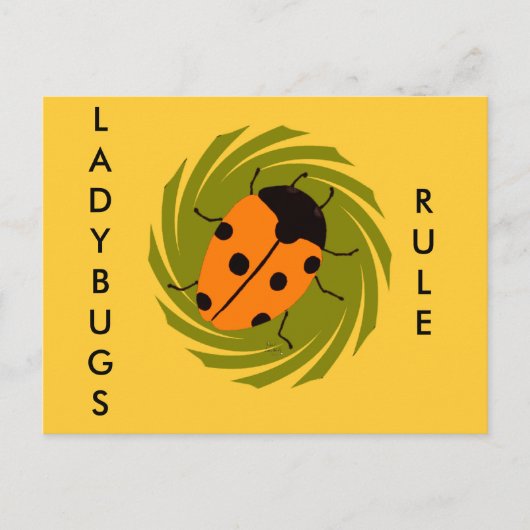 Ladybugs Briefkaart (Voorkant)