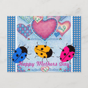 LADYBUGS BRIEFKAART