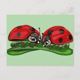 Ladybugs  briefkaart