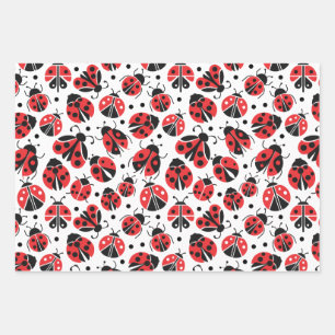 LADYBUGS CADEAUVERPAKKING INPAKPAPIER VEL