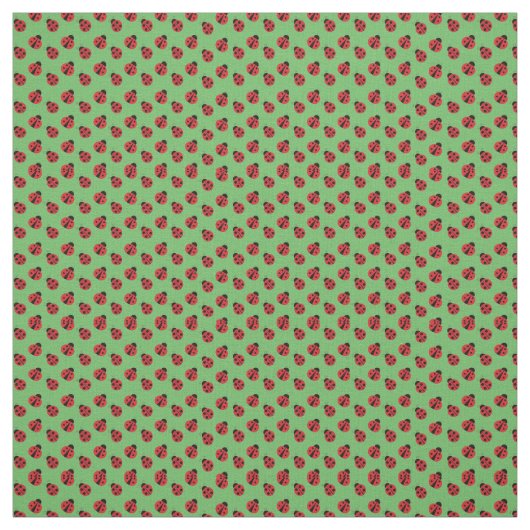 Ladybugs Design Fabric Stof (Swatch)
