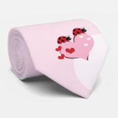 Ladybugs en harten stropdas (Opgerold)