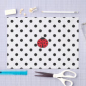 Ladybugs- en polkadots tissuepapier (Craft)