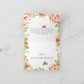 Ladybugs| Firenze van het voorjaar Bedankkaart (Binnen)