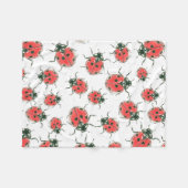Ladybugs Fleece Deken (Voorkant (Horizontaal))