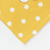 Ladybugs fleurs graphique jaune nom couverture (Coin)