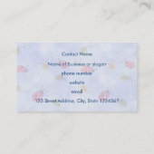 Ladybugs Flowers en Leaves Visitekaartje (Achterkant)