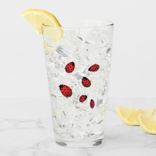 Ladybugs Glas (Voorkant ijs)