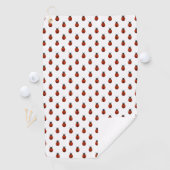 Ladybugs Golf Towel Golfhanddoek (Insitu)