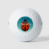 Ladybugs Golfballen (Voorkant)