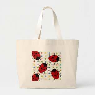 LADYBUGS GROTE TOTE BAG