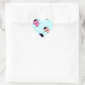LADYBUGS HART STICKER (Tas)