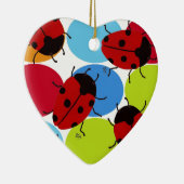 LADYBUGS KERAMISCH ORNAMENT (Rechts)