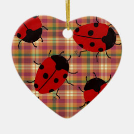 LADYBUGS KERAMISCH ORNAMENT