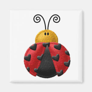 LADYBUGS Locker Magnets, koelkast Magneet