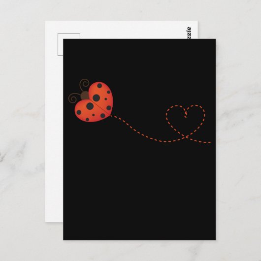 Ladybugs Lover Beetle Insect Women Entomologist Briefkaart (Voorkant / Achterkant)
