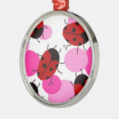 LADYBUGS METALEN ORNAMENT (Links)