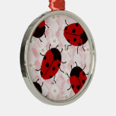 LADYBUGS METALEN ORNAMENT (Rechts)
