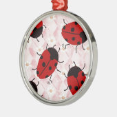 LADYBUGS METALEN ORNAMENT (Links)