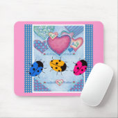 LADYBUGS MUISMAT (Met muis)