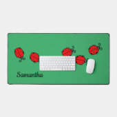 Ladybugs-ontwerp Bureaumat (Keyboard & Muis)