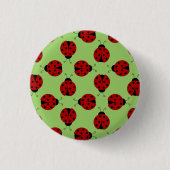 Ladybugs Pattern Button (Voorkant)